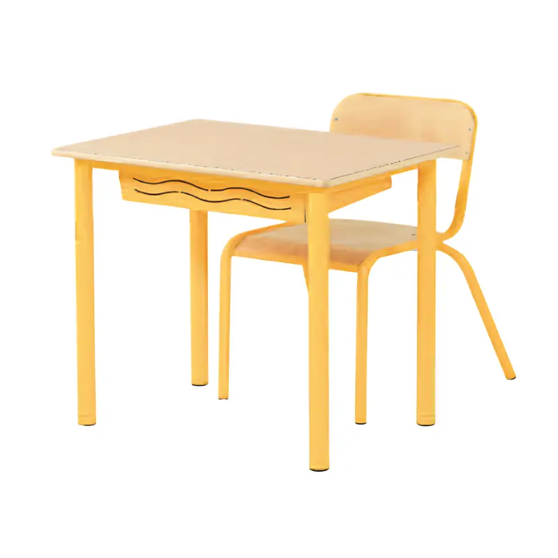 Table d'école élémentaire 1 ou 2 places Bermudes