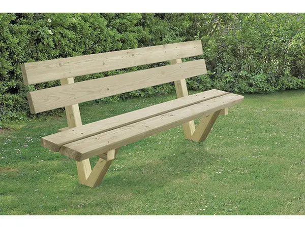 Banc bois Offenbourg pin