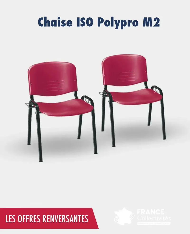 Promo chaises iso coque polypro M2