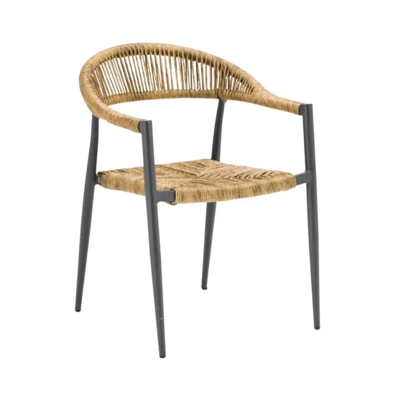 Fauteuil tressé Santana