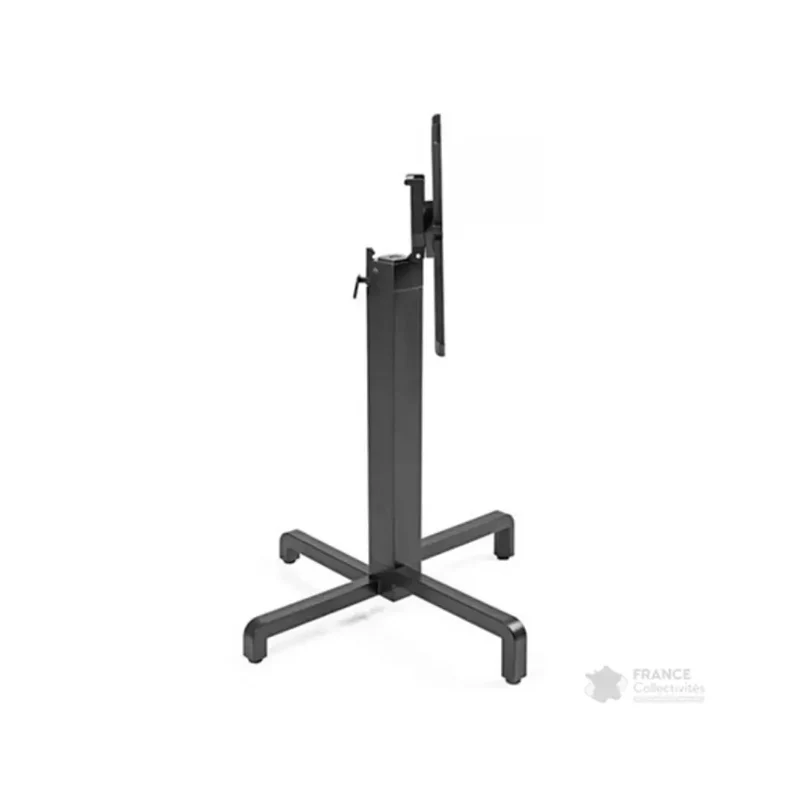 Pied central basculant en alu Ibisco