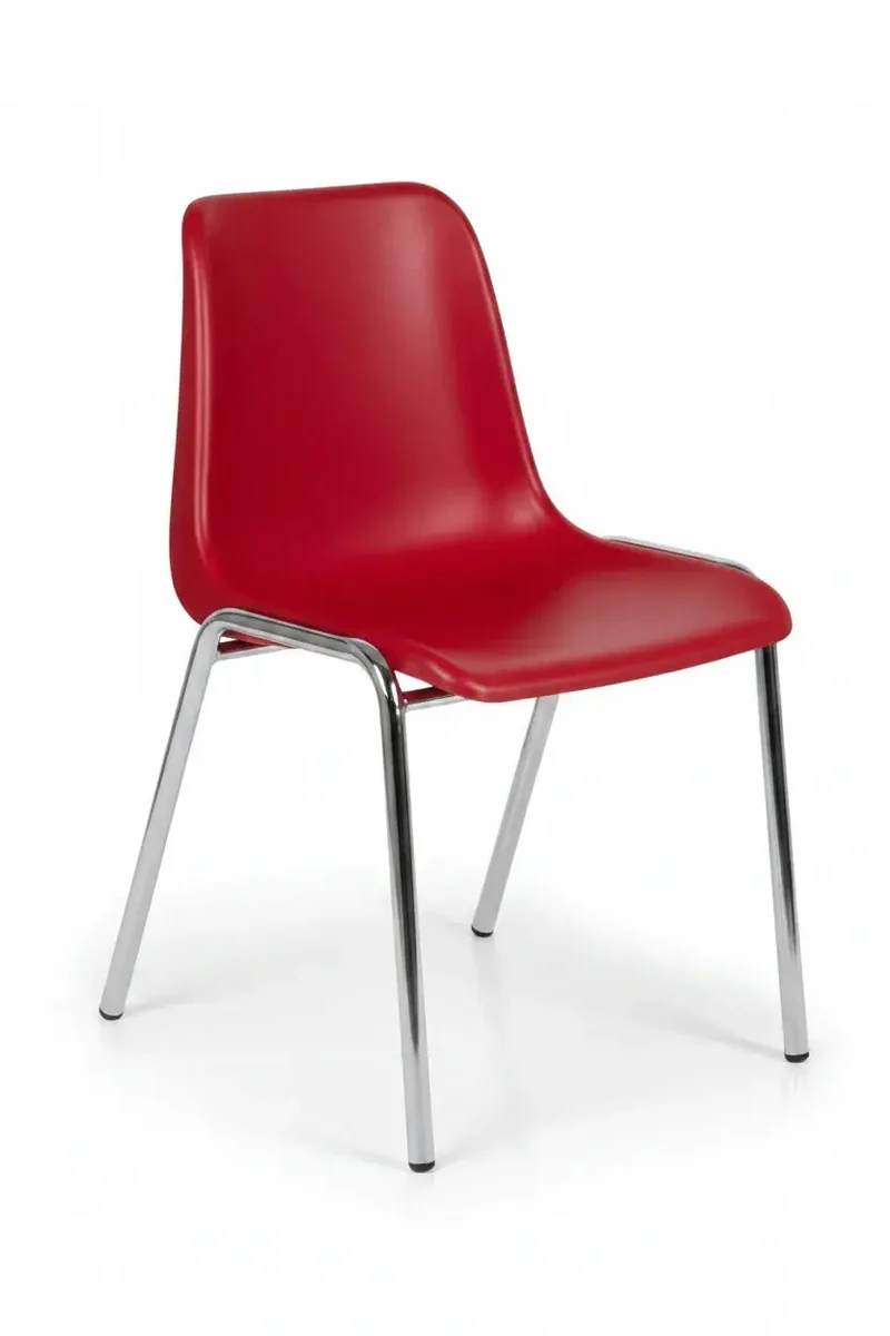Chaises coque plastique pour visiteur