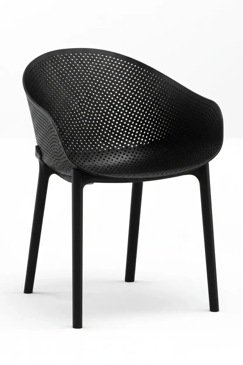 Chaise visiteur polypropylène recyclable