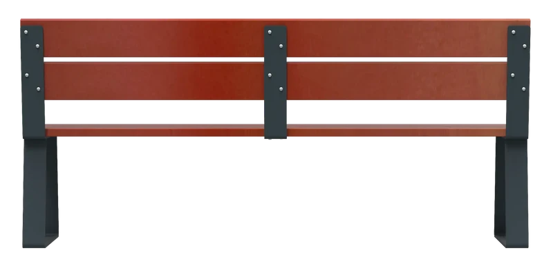 Banc en bois à fixer Ballade
