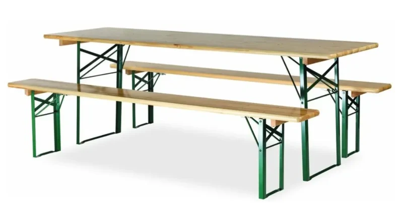 Ensemble brasserie cornière 220 x 60 cm