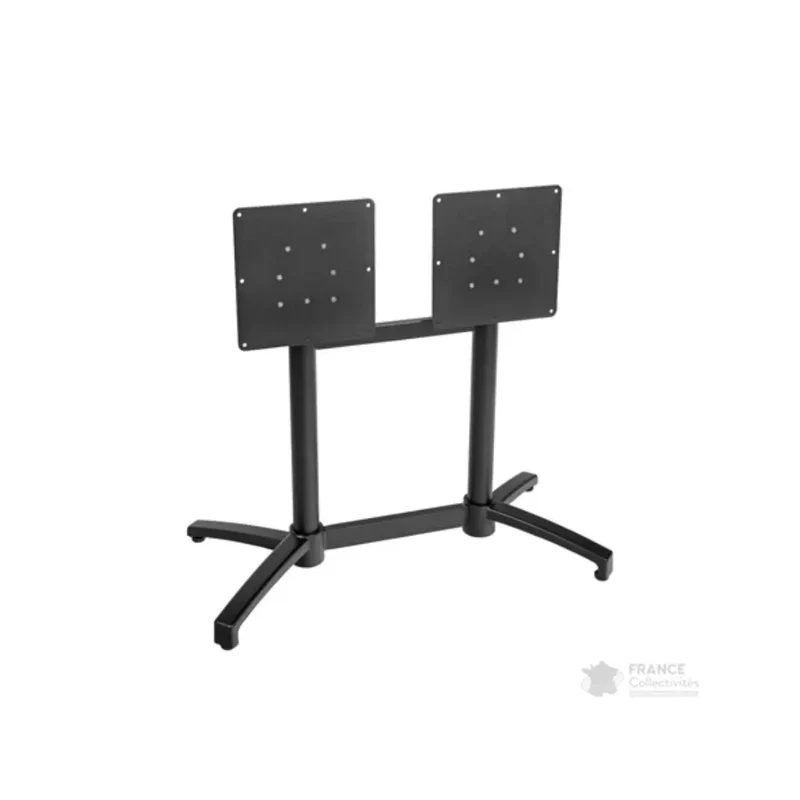 Pied duo basculant en alu Cooper