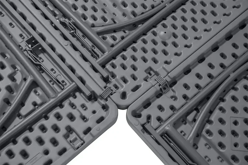 Pack 20 tables pliantes plastique 152 x 76 cm + chariot XLtrolley "Classic Collection"
