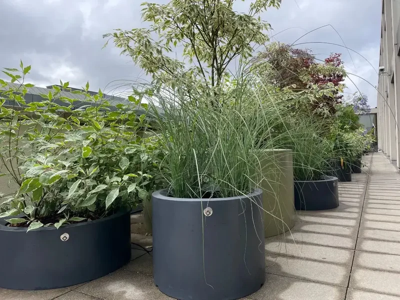 Pot décoratif Rodéo 150 à 2 400 L, PEHD rotomoulé, 21 coloris