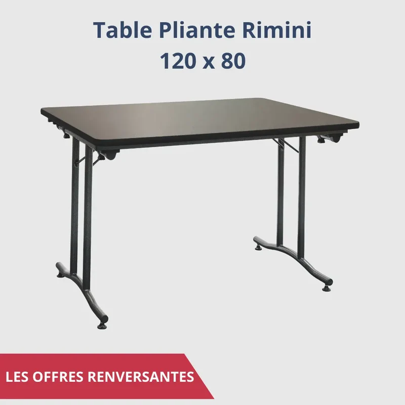 Promo tables Rimini 120 x 80 cm