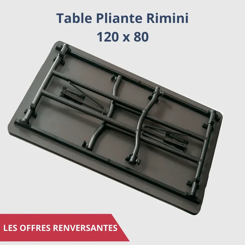 Promo tables Rimini 120 x 80 cm