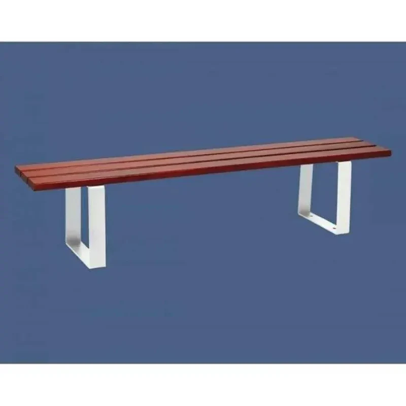 Banquette Riga acier et bois