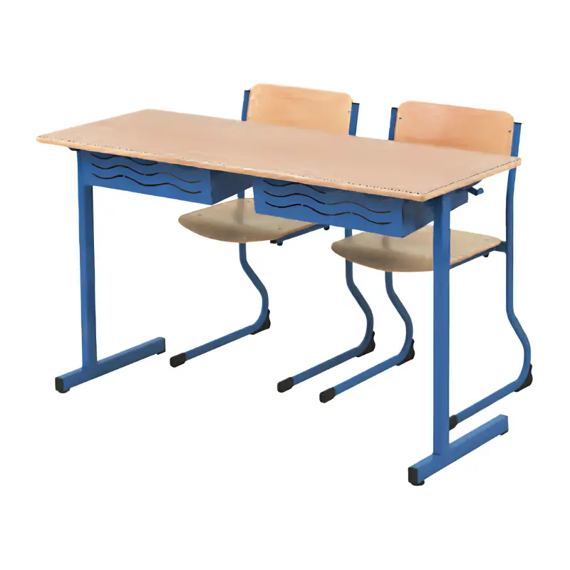 Table scolaire élémentaire 1 ou 2 places BELI