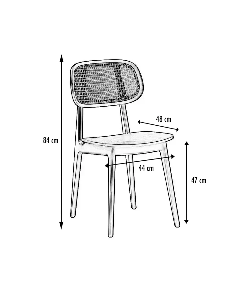 Chaise bois Trendy I