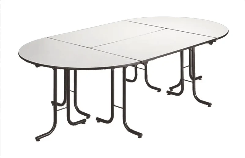 Table pliante modulaire mélaminée