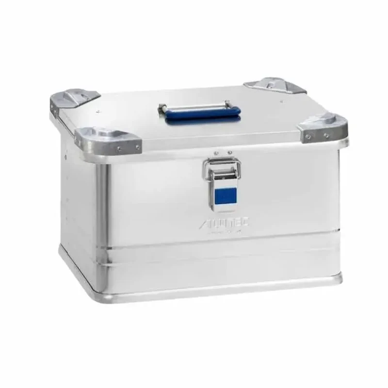 Malle aluminium avec coins
