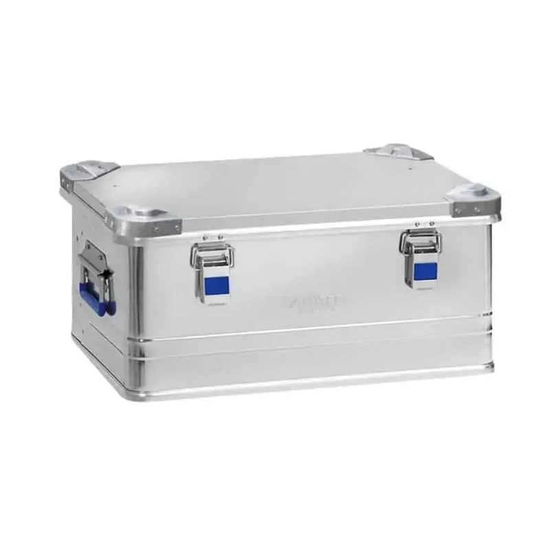 Malle aluminium avec coins