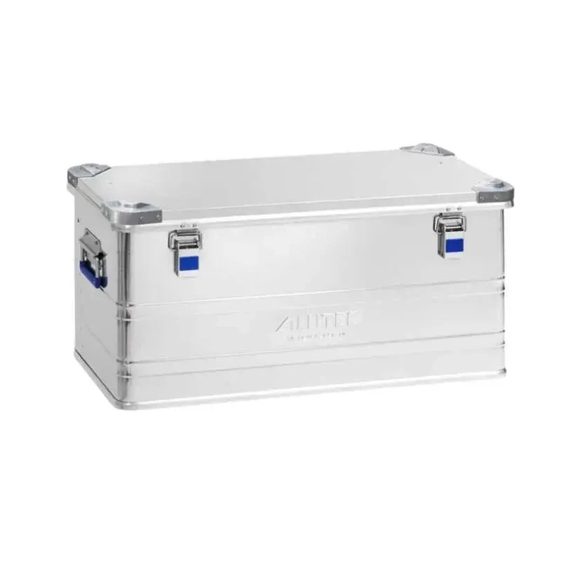 Malle aluminium avec coins