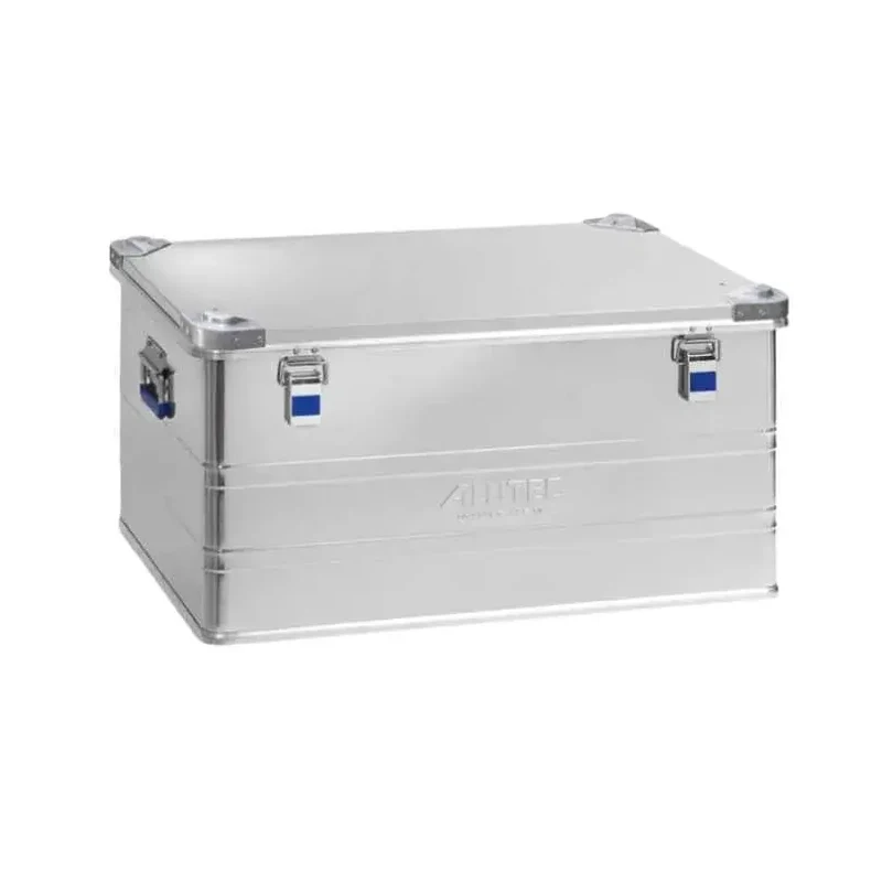 Malle aluminium avec coins