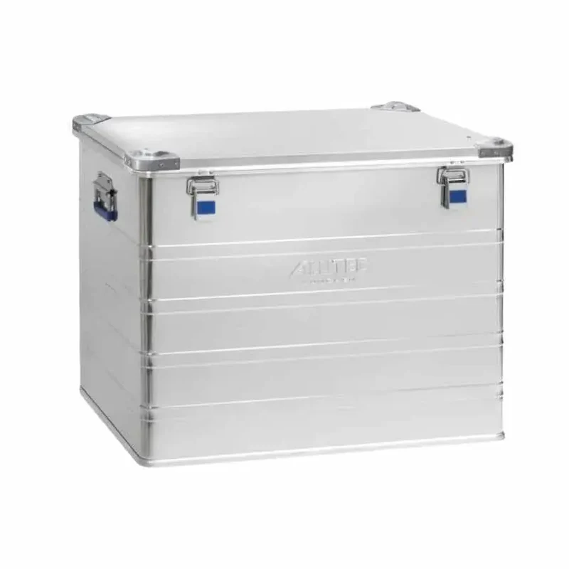 Malle aluminium avec coins