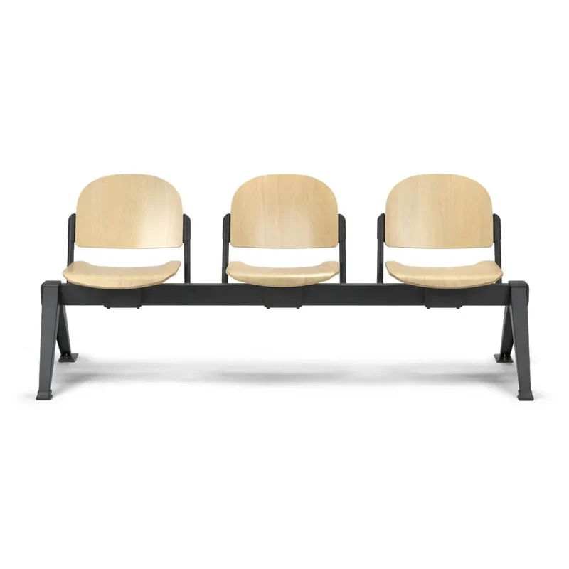 Banquette d'accueil Diam assise en bois