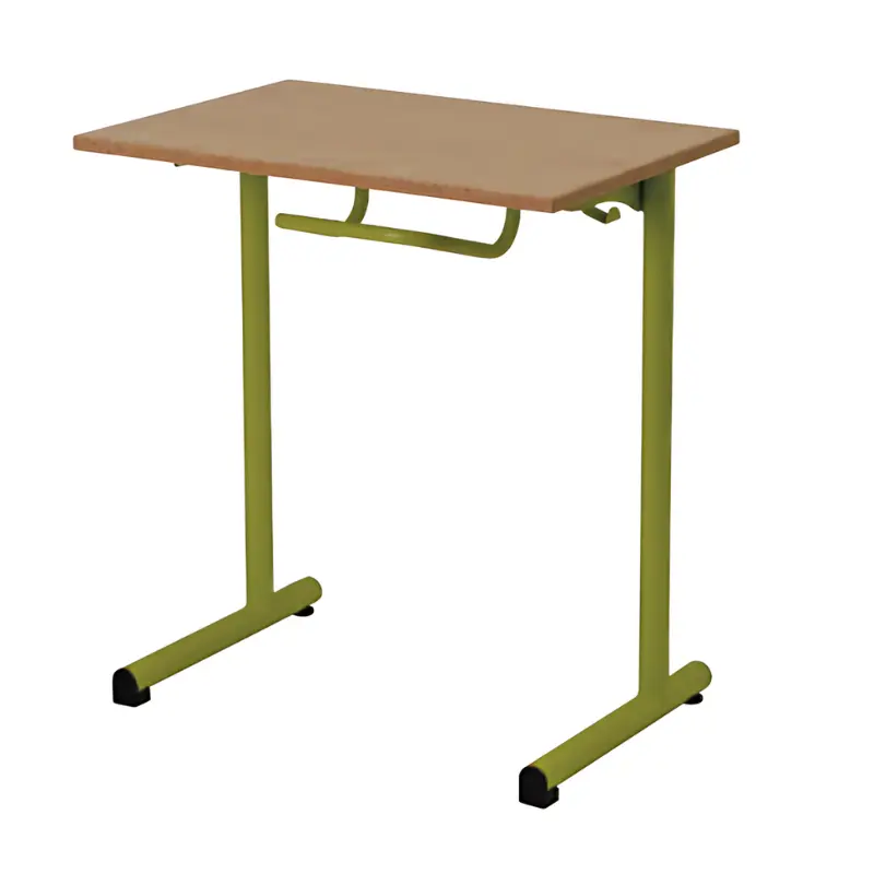 Table scolaire élémentaire avec appui sous table Azur