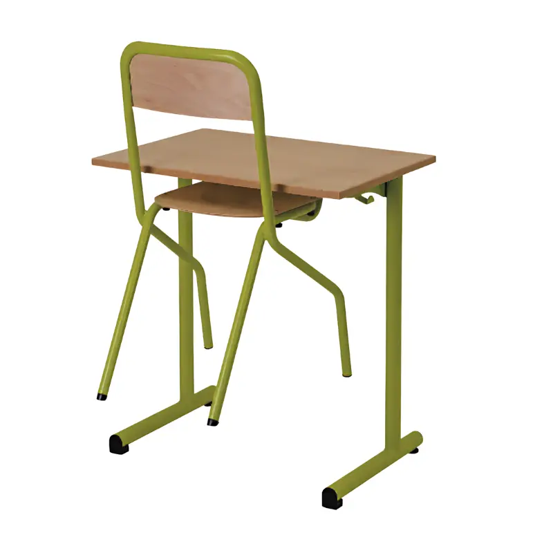 Table scolaire élémentaire avec appui sous table Azur