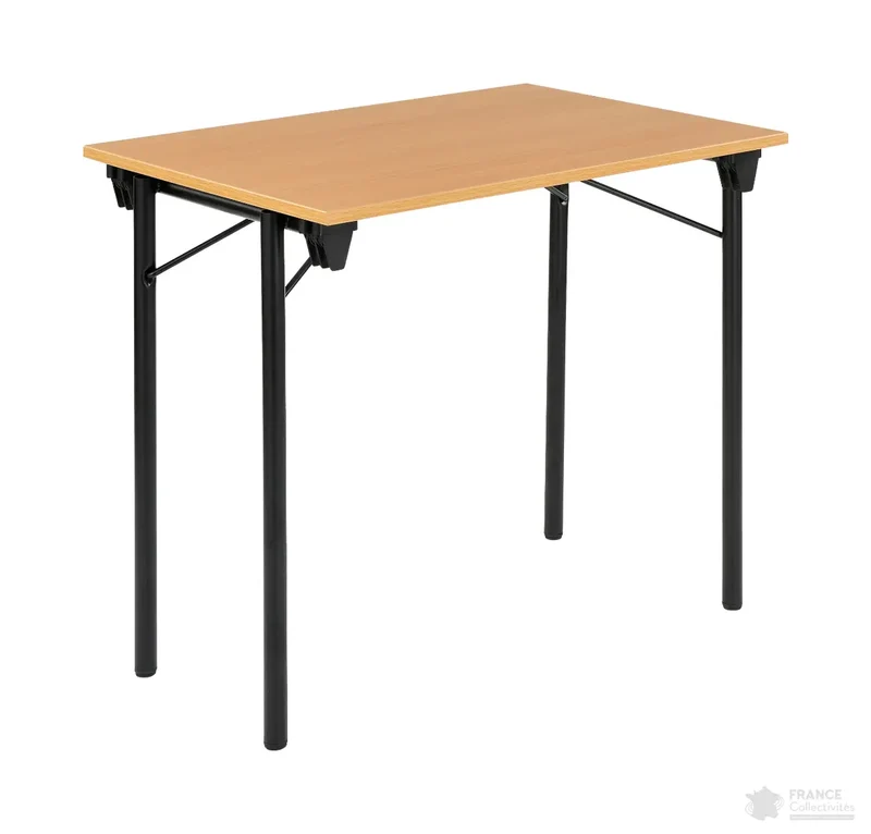 Table pliante individuelle mélaminée