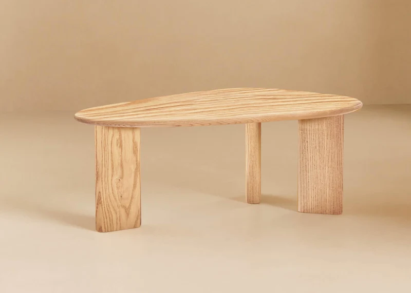 Table basse en bois organique BAOBAB