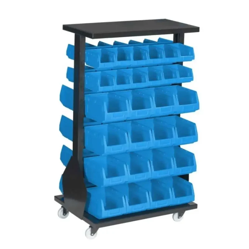 Étagère de rayonnage double