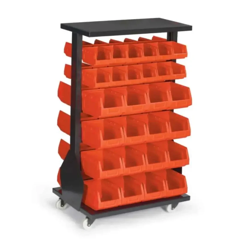 Étagère de rayonnage double