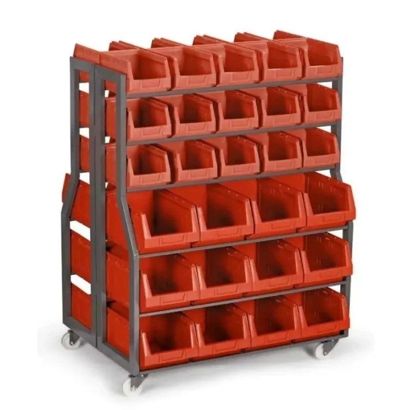 Étagère de rayonnage double