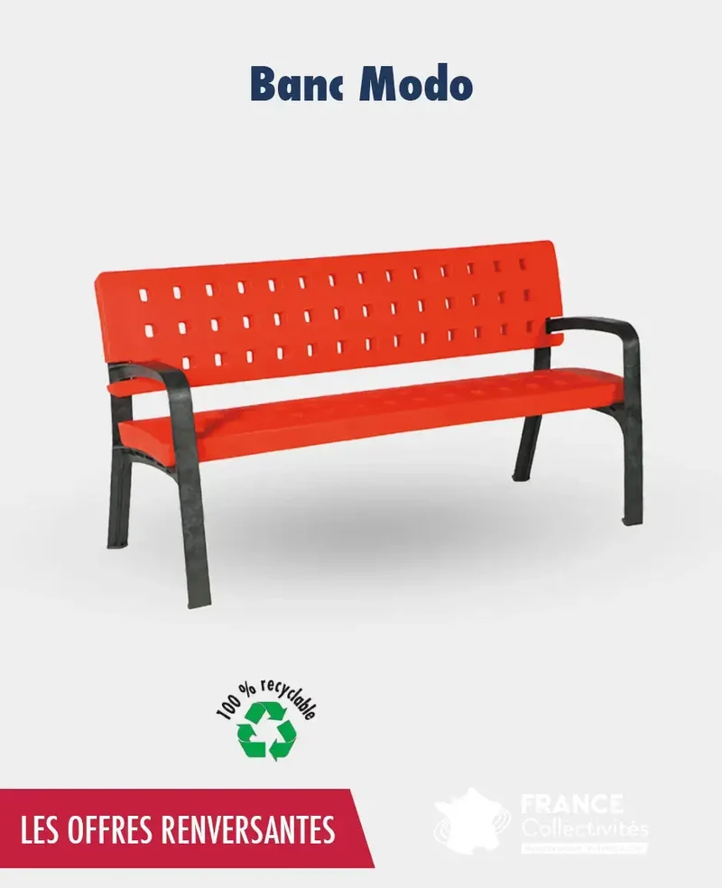 Promo banc Modo recyclés