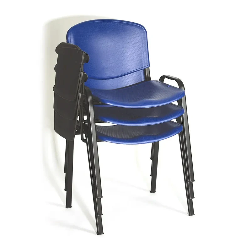 chaise de conférence plastique avec tablette