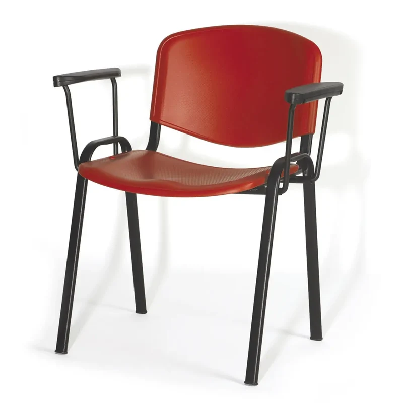 chaise de conférence plastique avec tablette