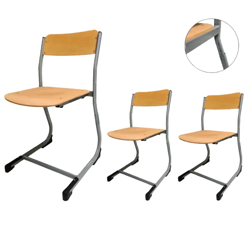 Chaise primaire à hauteur réglable