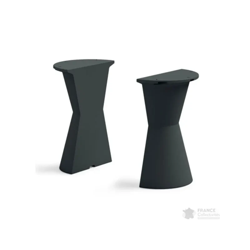 Pied latéral Dot en polyéthylène pour table extérieure