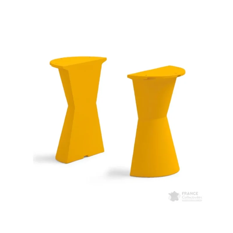 Pied latéral Dot en polyéthylène pour table extérieure