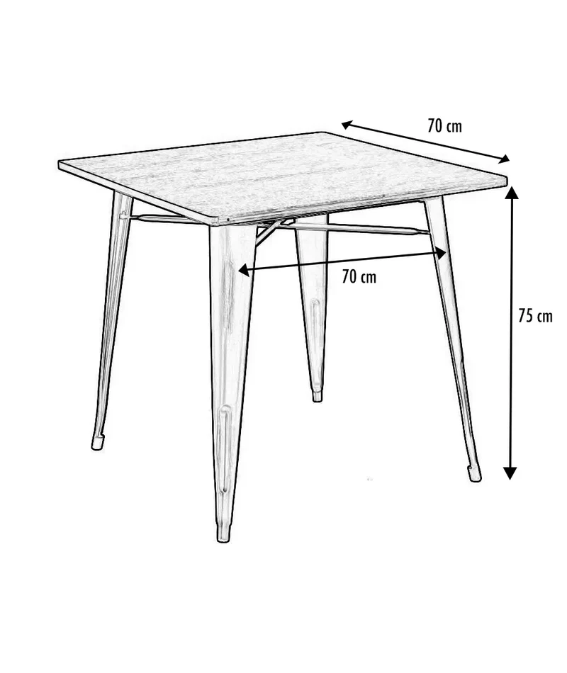 Table métal Hot