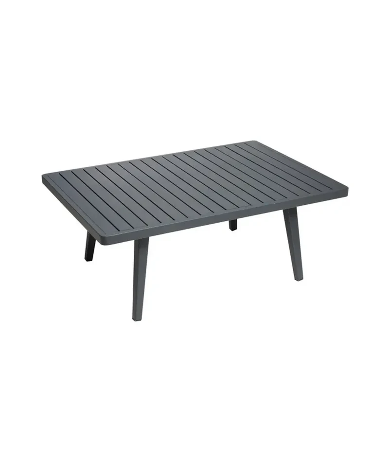 Table basse alu Sisal