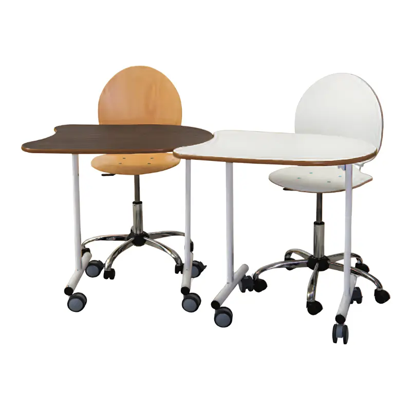 Table à roulettes pour classe mobile