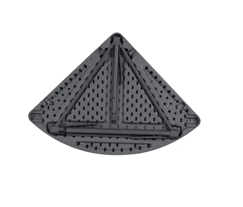 Table d'angle pliante plastique 75 x 75 cm "Classic Collection"