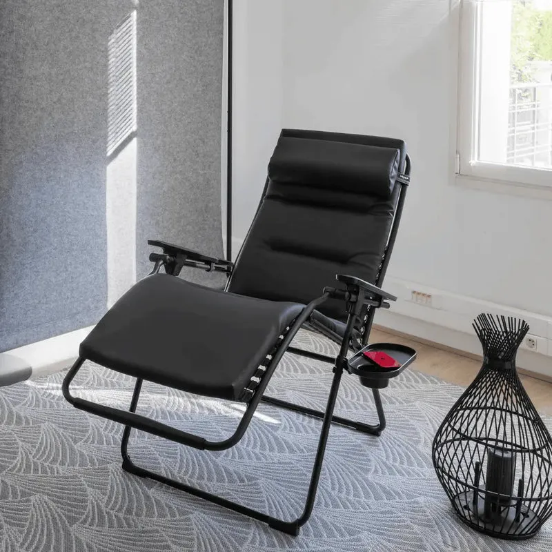 Fauteuil relax Zéro Gravité Lafuma Eclipse, cuir synthétique