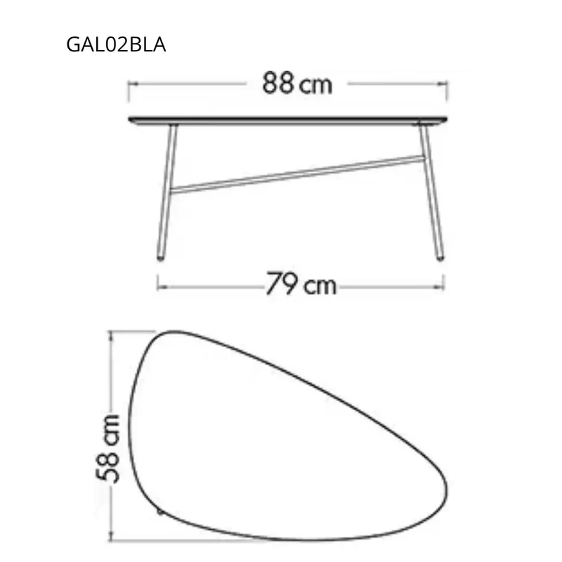 Table basse GALET