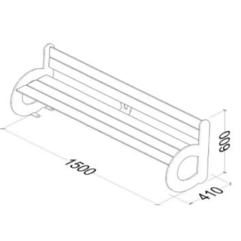 Banc pied lettre "b" pour enfants - NINOU