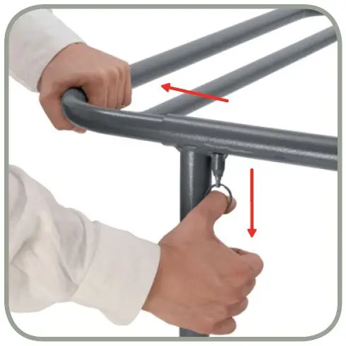 Chariot PlanetTrolley pour tables rondes pliantes