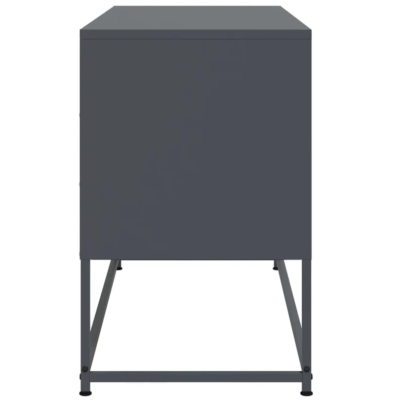 TV Cabinet Anthracite 100,5x39x60,5 cm Steel