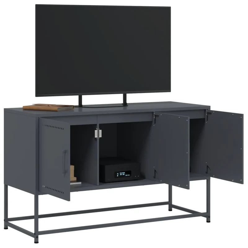 TV Cabinet Anthracite 100,5x39x60,5 cm Steel