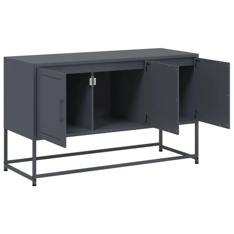 TV Cabinet Anthracite 100,5x39x60,5 cm Steel