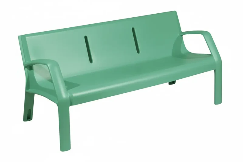 Banc plastique recyclé Alvium