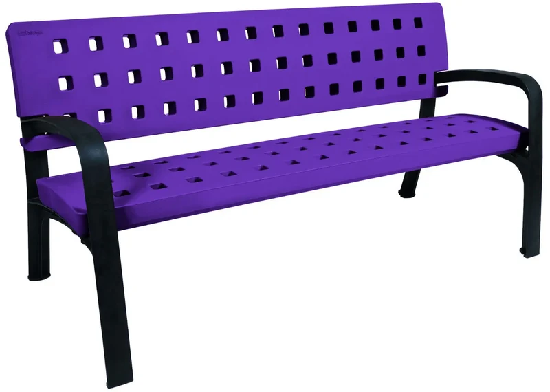 Banc modo plastique recyclé